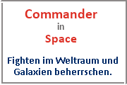 Online Spiele Pforzheim - Sci-Fi - Commander in Space